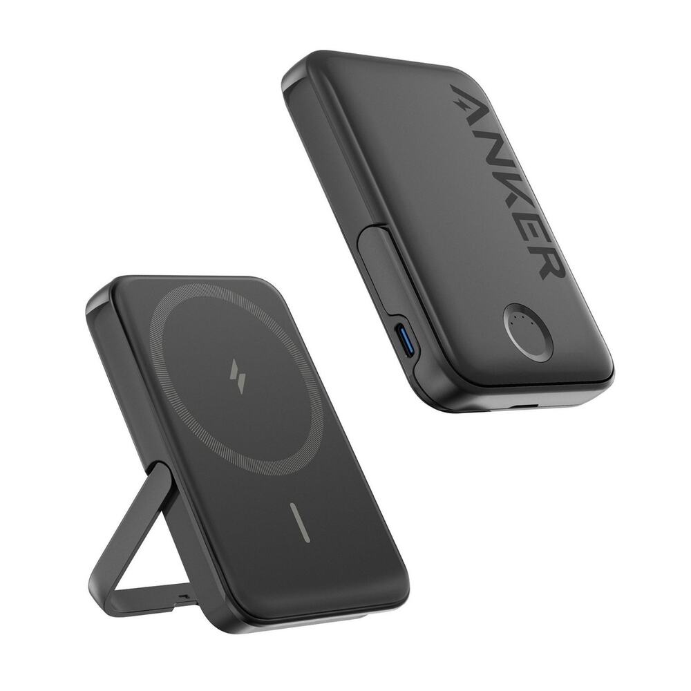 Anker MagGo Magnetic Power Bank iPhone Wireless Battery Kickstand 5000mAh 2-Pack